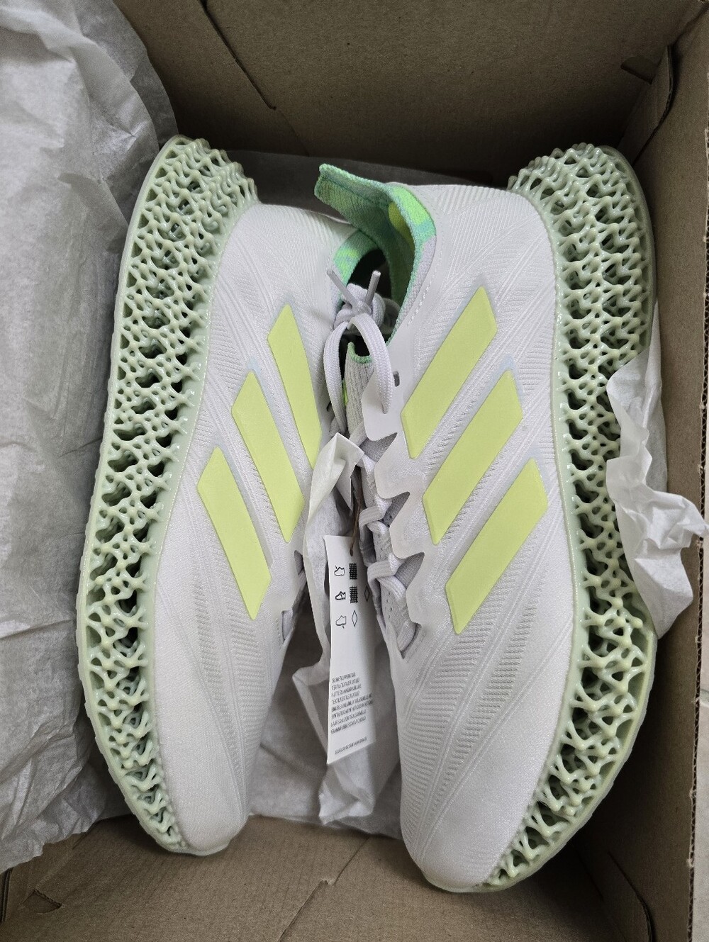 adidas 4D FWD Women’s Sneakers Gray Green - Picture 6 of 8